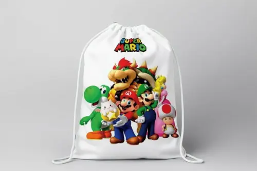 Mochilinha Mario Bros