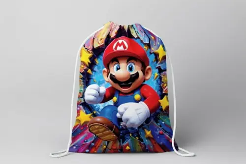 Mochilinha Mario Bros