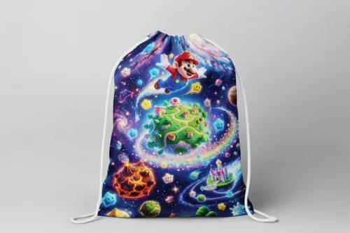 Mochilinha Mario Galaxy