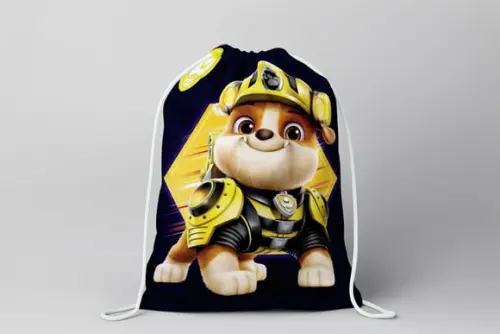 Mochilinha Patrulha Canina - Rubble