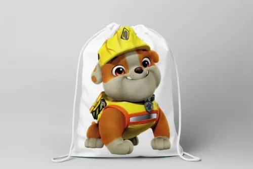 Mochilinha Patrulha Canina - Rubble