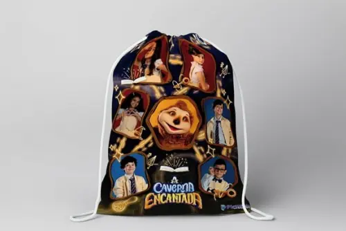 Mochilinha Personalizada a Caverna Encantada
