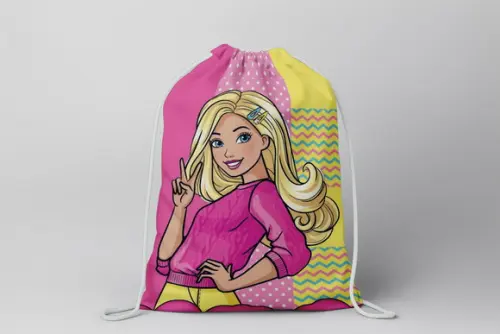 Mochilinha Personalizada Barbie