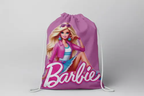 Mochilinha Personalizada Barbie