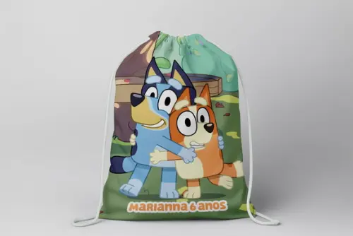 Mochilinha Personalizada Bluey