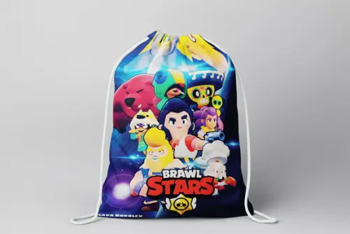 Mochilinha Personalizada Brawl Stars