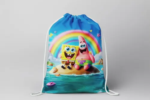 Mochilinha Personalizada Bob Esponja