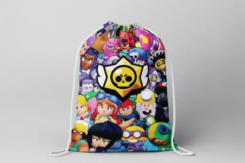 Mochilinha Personalizada Brawl Stars