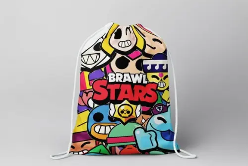 Mochilinha Personalizada Brawl Stars