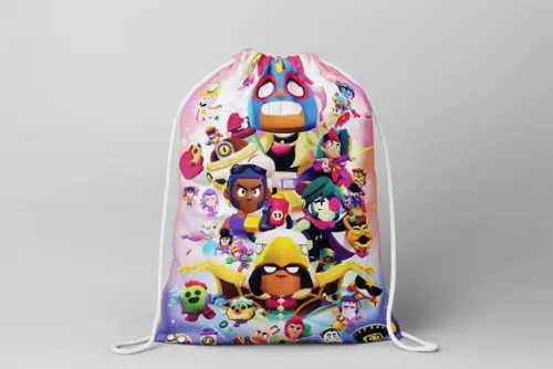 Mochilinha Personalizada Brawl Stars