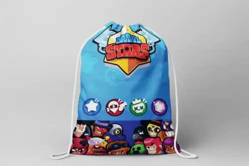 Mochilinha Personalizada Brawl Stars