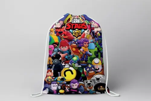 Mochilinha Personalizada Brawl Stars
