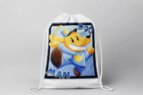 Mochilinha Personalizada Dog Man