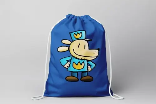 Mochilinha Personalizada Dog Man