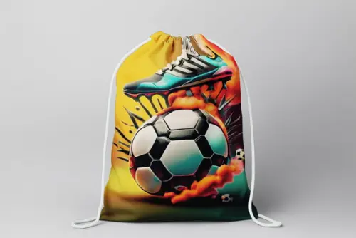 Mochilinha Personalizada Futebol