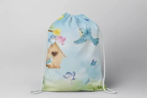 Mochilinha Personalizada Jardim Encantado Meninos