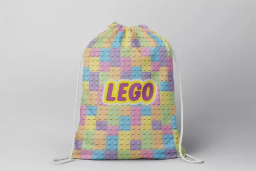 Mochilinha Personalizada Lego