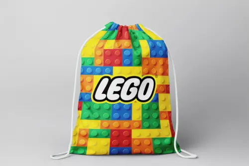 Mochilinha Personalizada Lego