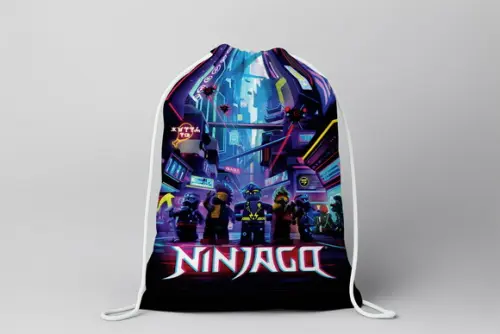 Mochilinha Personalizada Ninjago