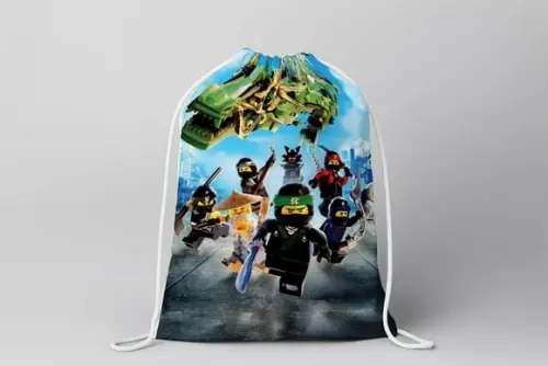 Mochilinha Personalizada Ninjago