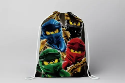Mochilinha Personalizada Ninjago