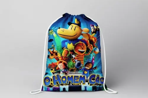 Mochilinha Personalizada o Homem Cão