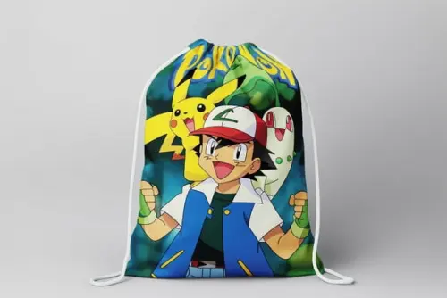 Mochilinha Personalizada Pokemon