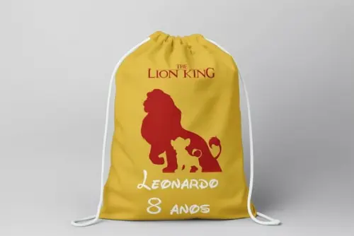 Mochilinha Personalizada Rei Leão