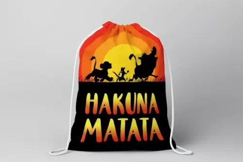 Mochilinha Personalizada Rei Leão