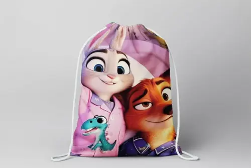 Mochilinha Personalizada Zootopia