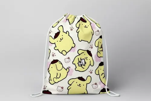 Mochilinha Purin - Hello Kitty sem Personalização
