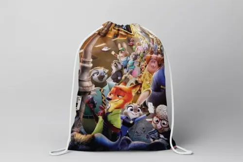 Mochilinha Personalizada Zootopia
