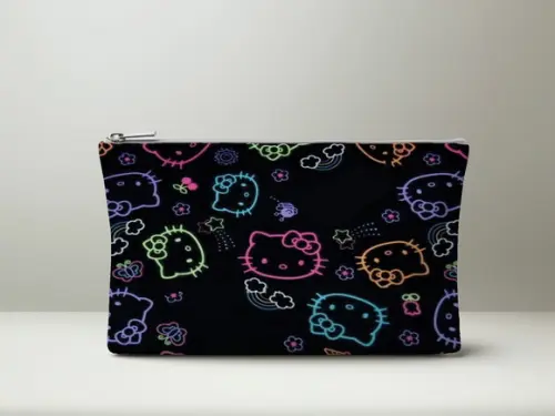 Necessaire Hello Kitty Neon Personalizada