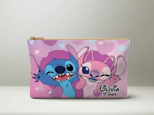 Necessaire Lilo e Stitch Personalizada Slim