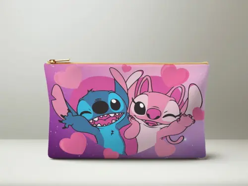 Necessaire Lilo e Stitch Personalizada Slim