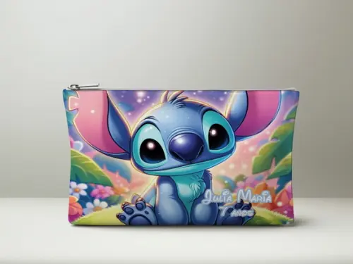 Necessaire Lilo e Stitch Personalizada Slim