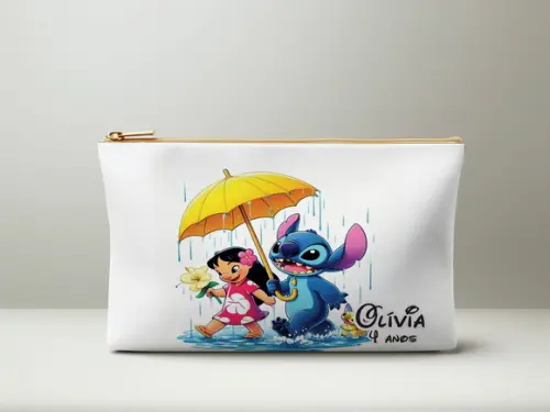 Necessaire Lilo e Stitch Personalizada Slim