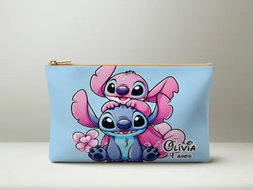 Necessaire Lilo e Stitch Personalizada Slim