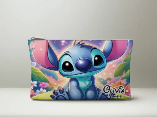 Necessaire Lilo e Stitch Personalizada Slim