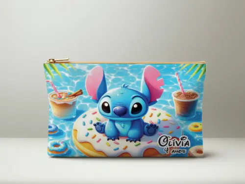 Necessaire Lilo e Stitch Personalizada Slim