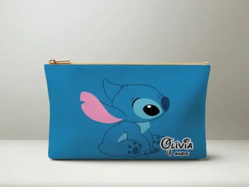 Necessaire Lilo e Stitch Personalizada Slim