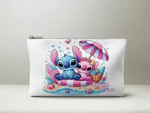 Necessaire Lilo e Stitch Personalizada Slim
