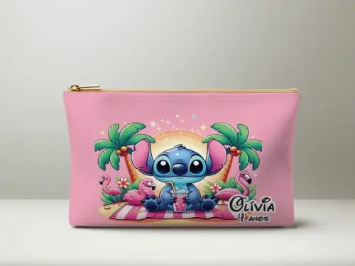 Necessaire Lilo e Stitch Personalizada Slim