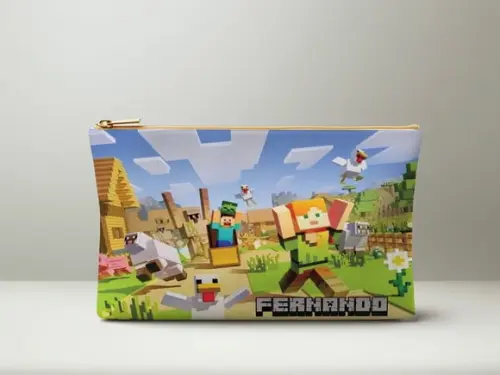 Necessaire Minecraft Personalizada