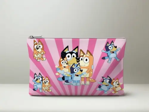 Necessaire Personalizada Bluey Rosa