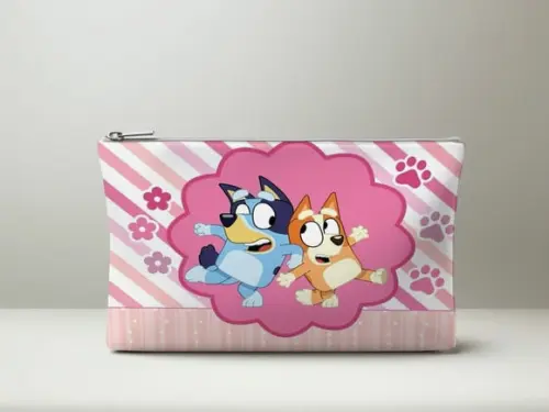 Necessaire Personalizada Bluey Rosa