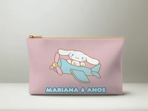 Necessaire Personalizada Cinnamoroll - Hello Kitty