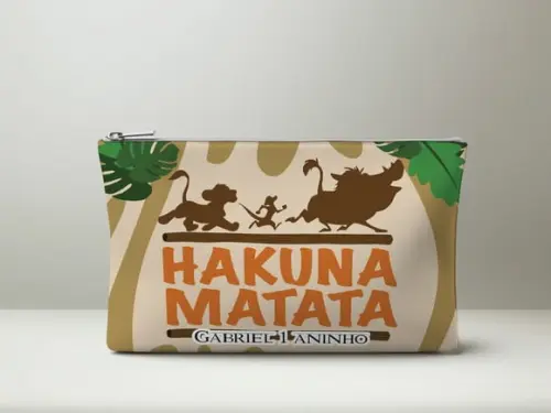 Necessaire Personalizada Rei Leão