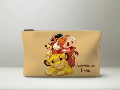 Necessaire Personalizada Rei Leão