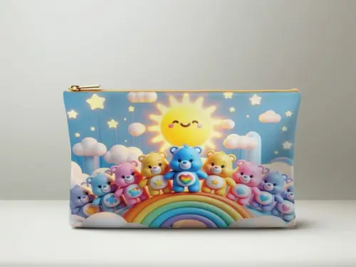 Necessaire Personalizada Ursinhos Carinhosos com Nome